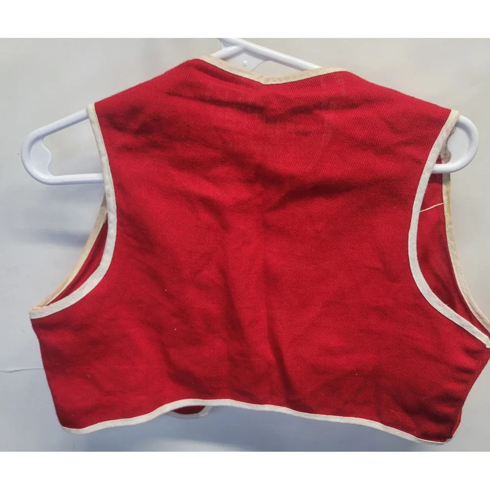 Vtg Pony‎ Boy 50s Kids Cowboy hat Vest skirt Western Outfit costume sz M Rare